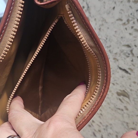 Celine Brown And Tan Clutch - Picture 11 of 15